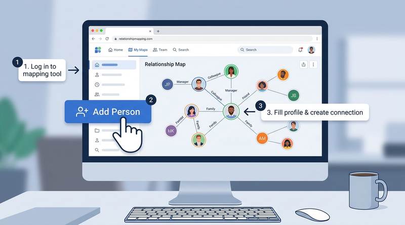 How to make a relationship diagram