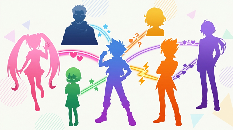 キャラクター相関図の作り方