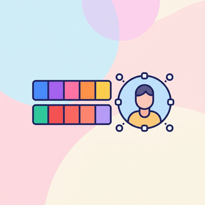 カラーパレットでカスタマイズ