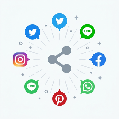 SNSシェア対応
